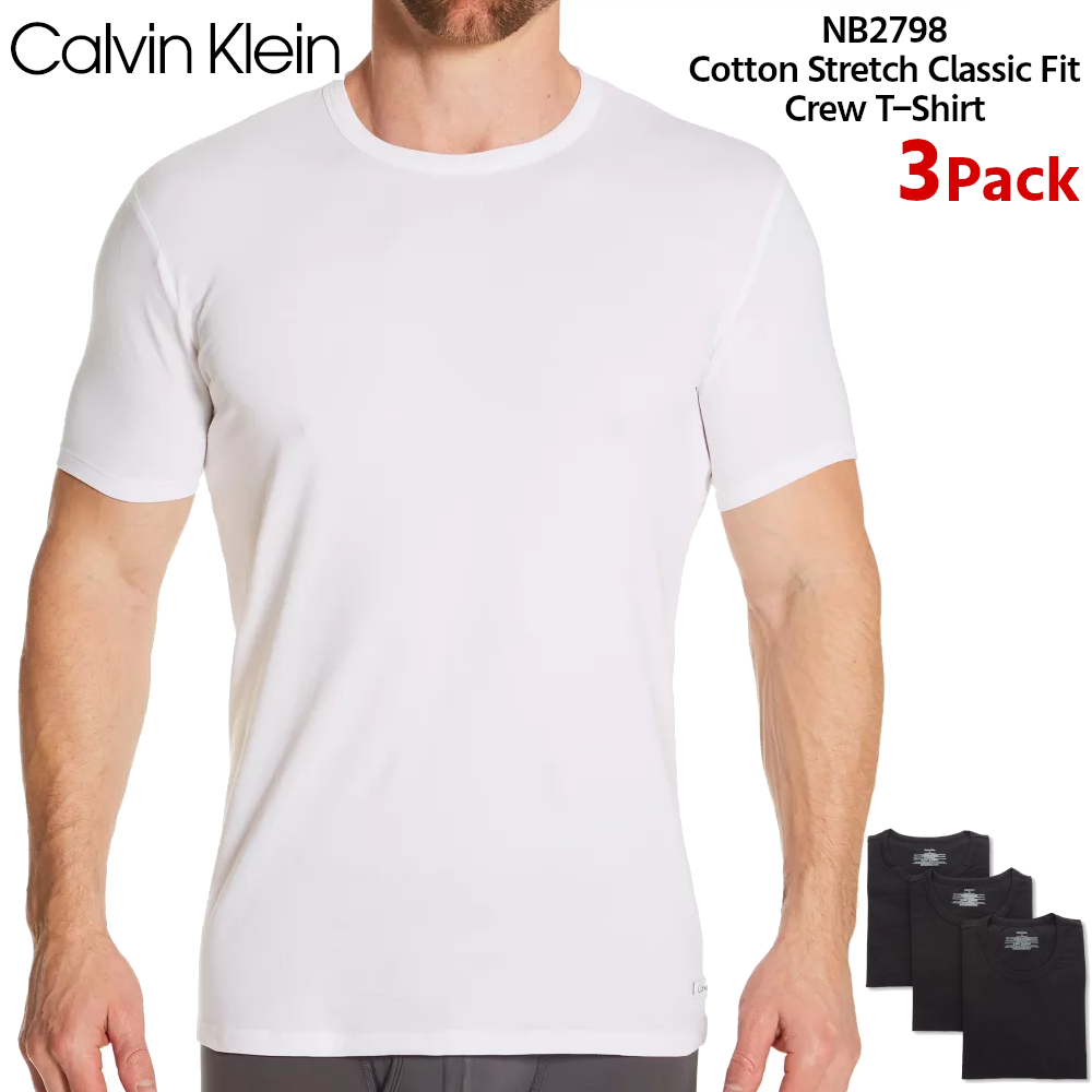 Calvin Klein 半袖Tシャツ 3枚セット NB2798 【カルバンクライン】