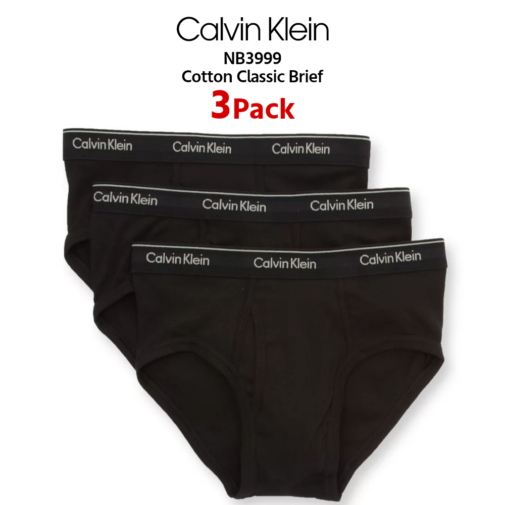 Calvin Klein ビキニブリーフ 3枚セット NB3999 【カルバンクライン】