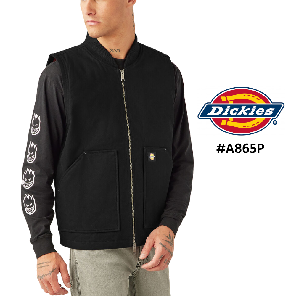 DICKIES ディッキーズ×スピットファイア ベスト #A865P Dickies X Spitfire (USAライン)