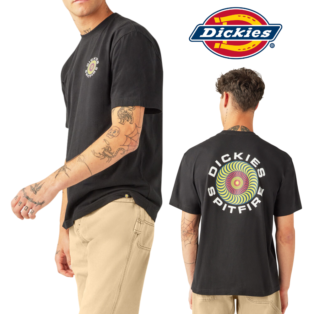 DICKIES ディッキーズ×スピットファイヤー 半袖Tシャツ #A865T Dickies X Spitfire Graphic T-Shirt