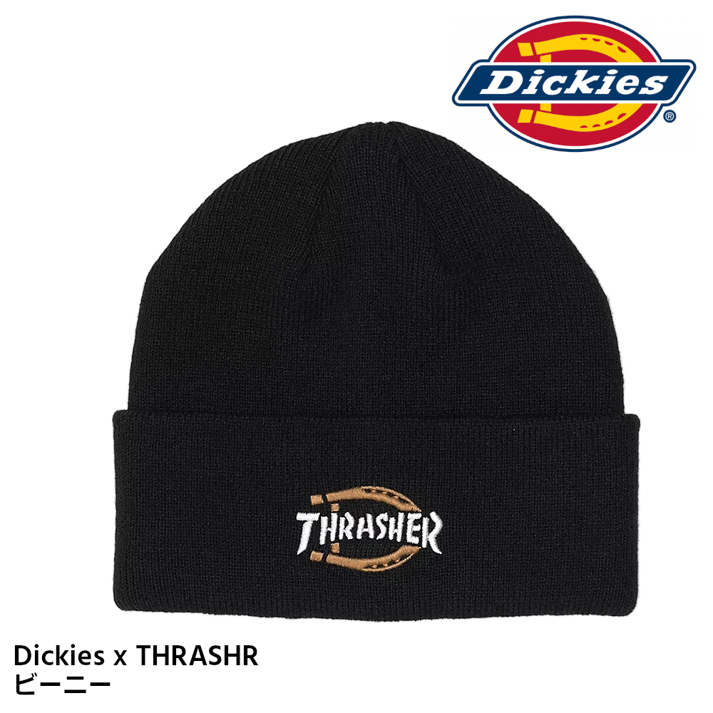 DICKIES × THRASHER ビーニー #A88KV ディッキーズ