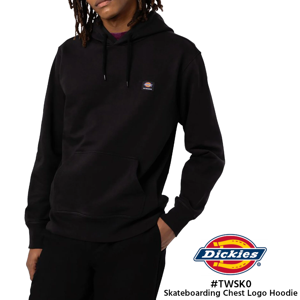 DICKIES ディッキーズ パーカー #TWSK0 Skateboarding Chest Logo Hoodie (USAライン)