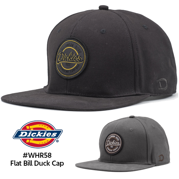 DICKIES キャップ / Flat Bill Duck Cap WHR58 ディッキーズ