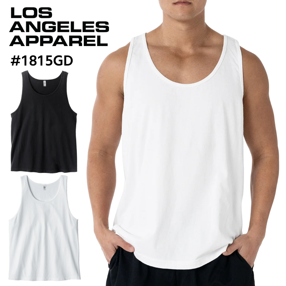 LOS ANGELES APPAREL (ロサンゼルスアパレル) #1815GD タンクトップ (6.5オンス)