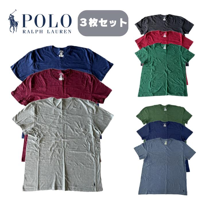 POLO RALPH LAUREN 3枚セット 半袖Tシャツ RCNNP3 ポロ ラルフローレン