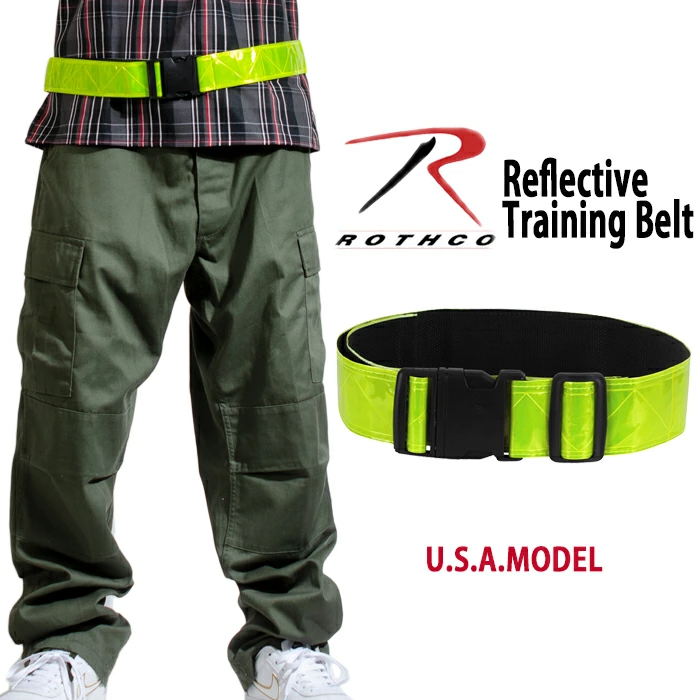ROTHCO【ロスコ】リフレクター セーフティベルト #60390 Reflective Physical Training Belt