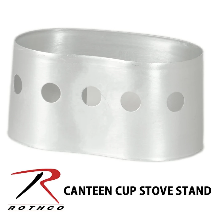 ROTHCO【ロスコ】キャンティーンカップ スタンドストーブ #918　Aluminum Canteen Cup Stove and Stand