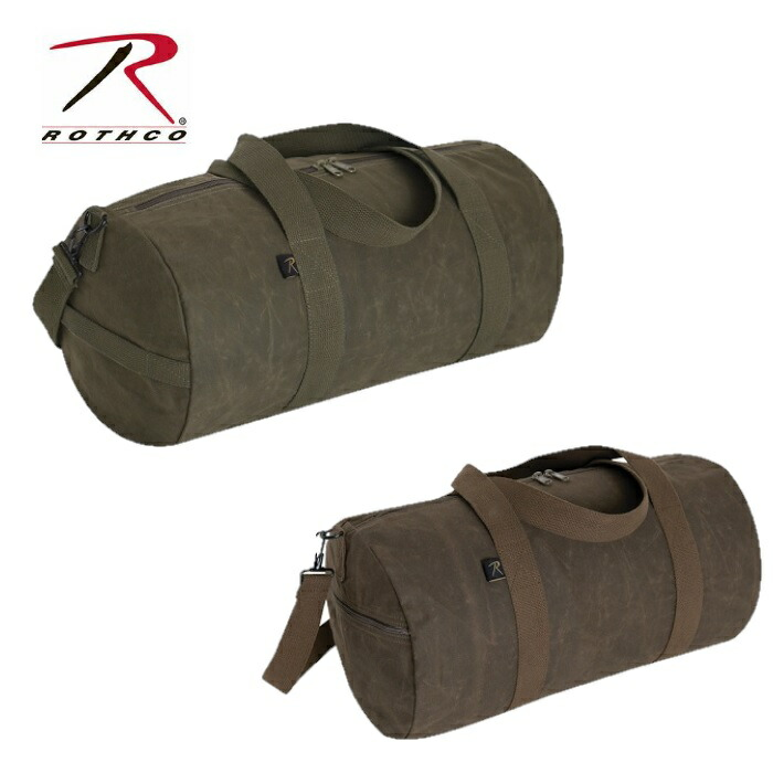 ROTHCO（ロスコ）ダッフルバッグ - 19 Inch Waxed Canvas Shoulder Duffle Bag