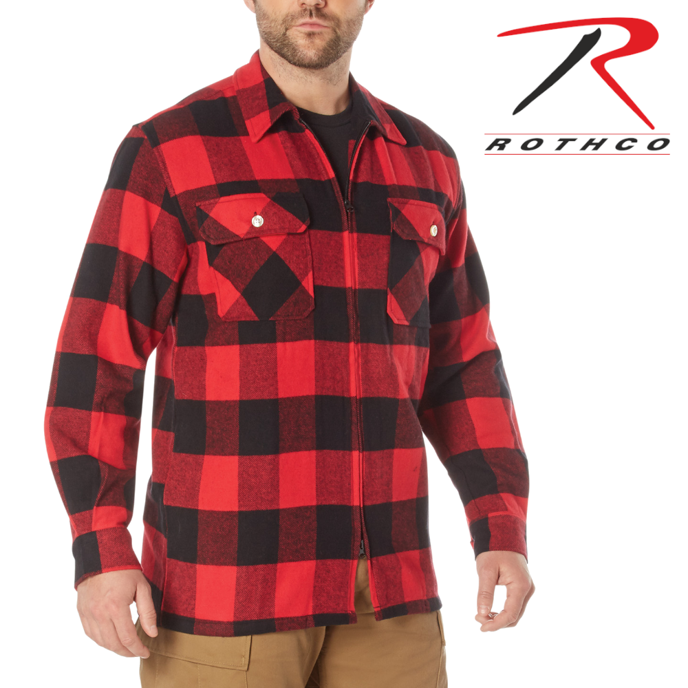 ROTHCO（ロスコ） 長袖シャツ #3966 Concealed Carry Flannel Shirt