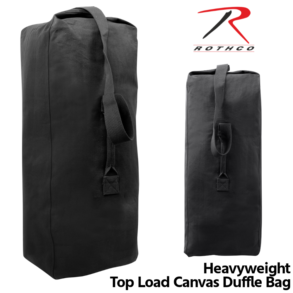 ROTHCO ロスコ ヘビーウェイト ダッフルバッグ Heavyweight Top Load Canvas Duffle Bag