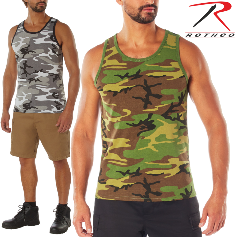 ROTHCO ロスコ Tank Top タンクトップ カモ柄