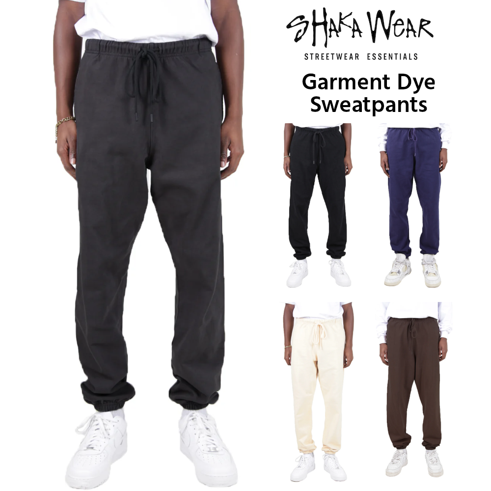 SHAKA WEAR (シャカウェア) スウェットパンツ ガーメントダイ 13.5 oz Los Angeles Garment Dye Sweatpants