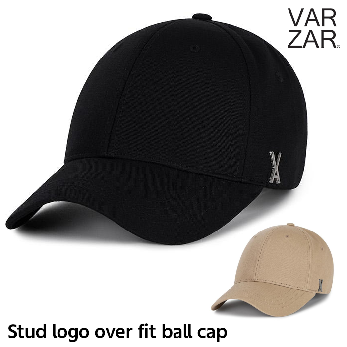 VAZAR バザール スタッズロゴ オーバーフィット ボールキャップ 韓国 Stud logo over fit ball cap