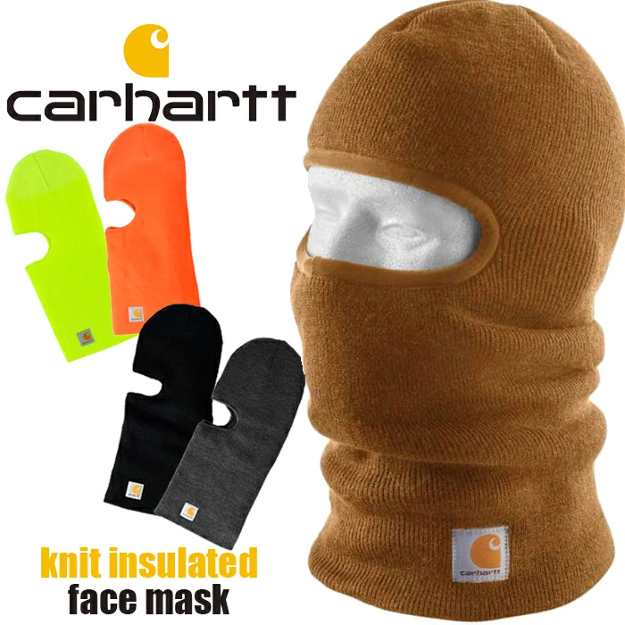 CARHARTT【カーハート】ニットフェイスマスク 目だし帽 #104485　KNIT INSULATED FACE MASK