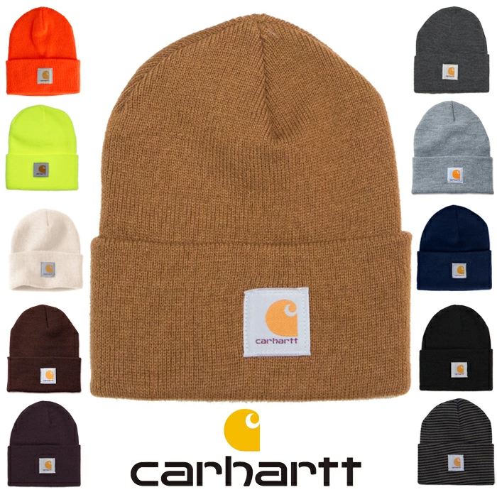 CARHARTT【カーハート】ニット帽 12カラー #CTA18　Acrylic Watch Hat