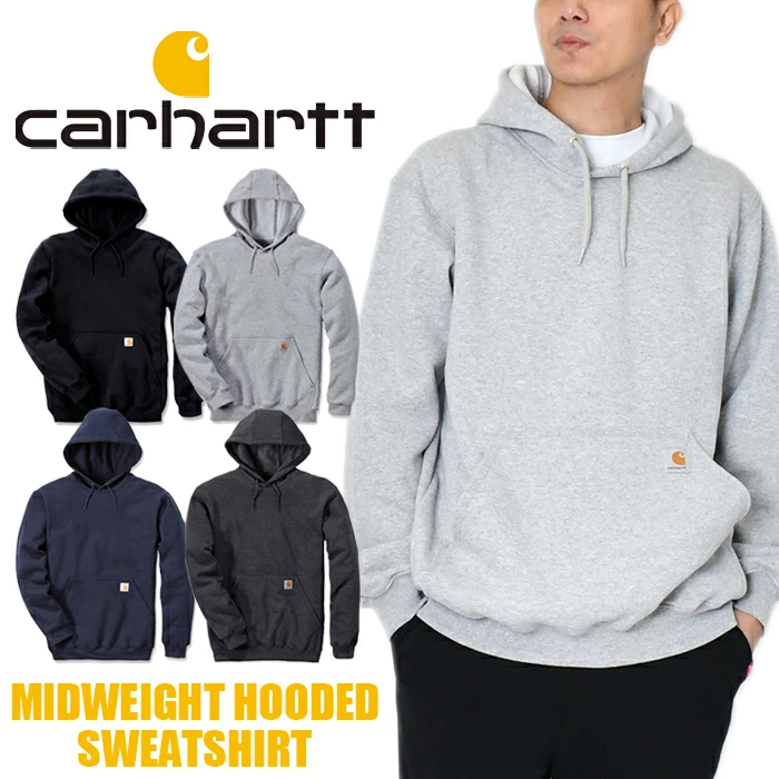 CARHARTT【カーハート】スウェットパーカー 10.5オンス #k121　Midweight Hooded Sweatshirt
