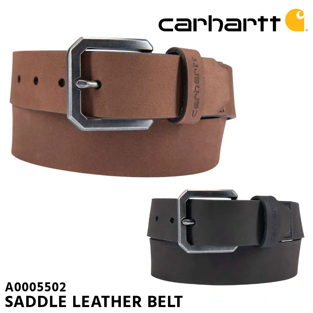 CARHARTT (カーハート) ベルト フルグレインレザー サドルレザー Saddle Leather Belt A0005502