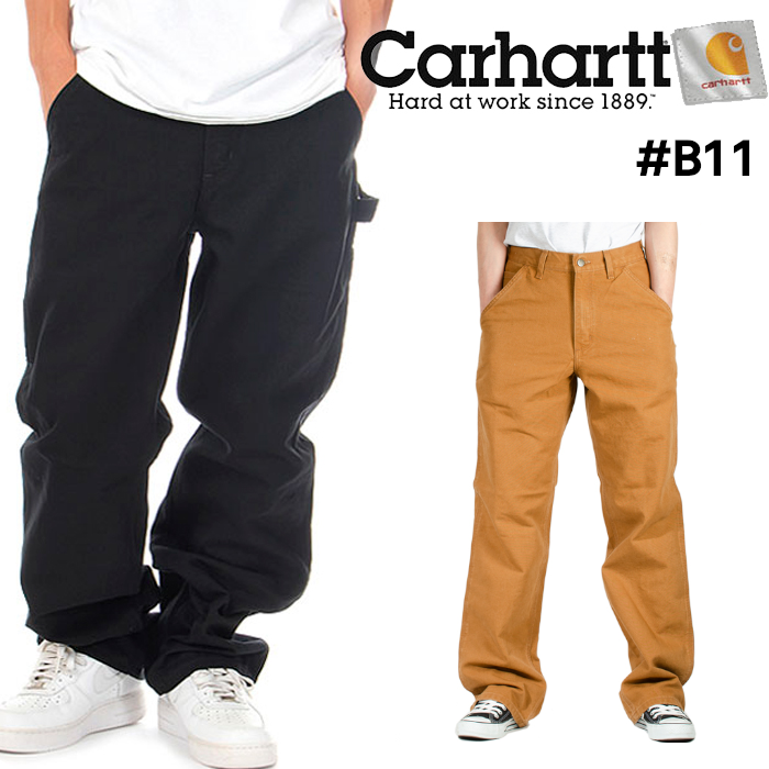 CARHARTT カーハート ワークパンツ Loose Straight Washed Duck Dungaree B11