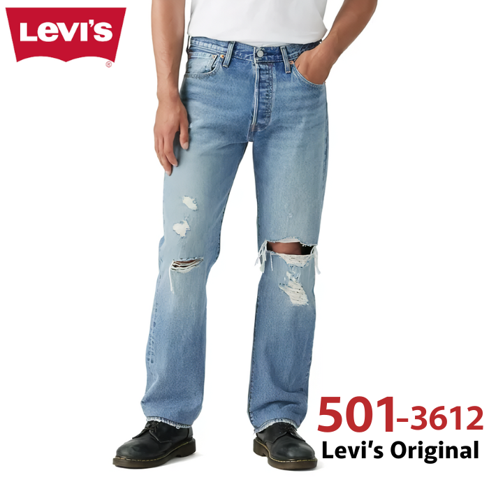 Levi's リーバイス 501-3612 ジーンズ オリジナルフィット 501 Original Fit Lightweight Men's Jeans