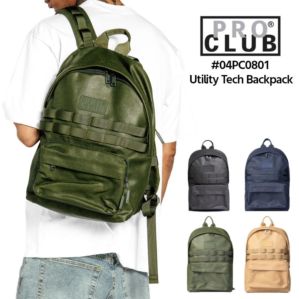 PROCLUB バックパック Utility Tech Backpack (プロクラブ) #04PC0801