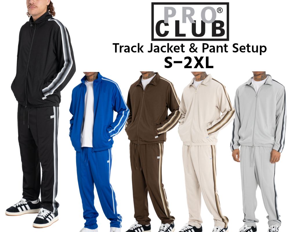 PROCLUB トラックジャケット パンツ セットアップ Comfort Sunset Track Jacket & Pant 上下【プロクラブ】