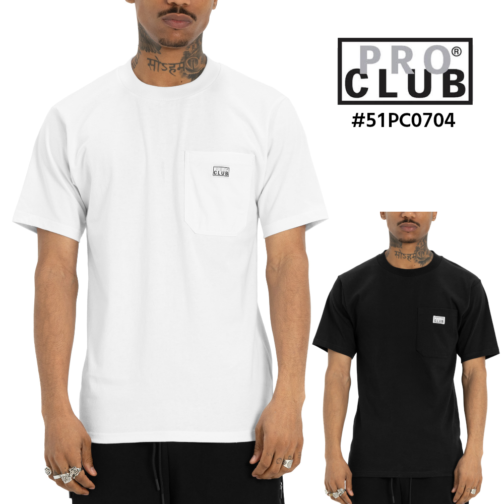 PROCLUB #51PC0704 ポケ付Tシャツ Heavyweight Pocket Tee プロクラブ